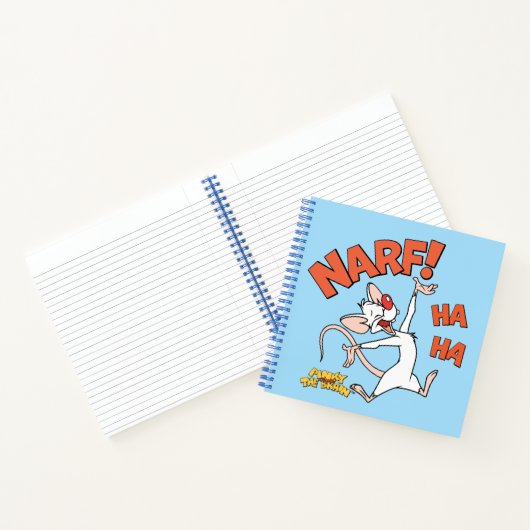 Pinky en Brain | Pinky "Narf" Notitieboek (Binnen)