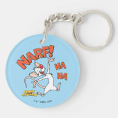 Pinky en Brain | Pinky "Narf" Sleutelhanger (Achterkant)