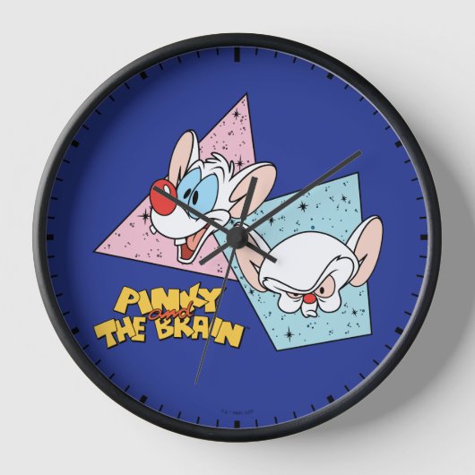 Pinky en Brain | Retro-tekenafbeeldingen (Voorkant)