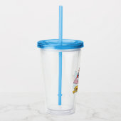 Pinky en Brain | Retro-tekenafbeeldingen Acryl Drinkbeker (Rechts)