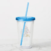 Pinky en Brain | Retro-tekenafbeeldingen Acryl Drinkbeker (Achterkant)