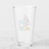Pinky en Brain | Retro-tekenafbeeldingen Glas (Achterkant)
