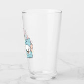 Pinky en Brain | Retro-tekenafbeeldingen Glas (Links)