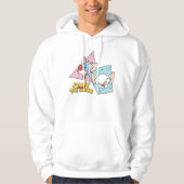Pinky en Brain | Retro-tekenafbeeldingen Hoodie (Voorkant)