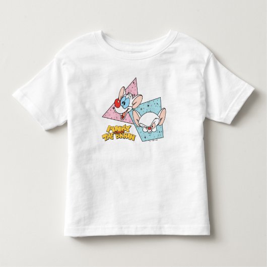 Pinky en Brain | Retro-tekenafbeeldingen Kinder Shirts (Voorkant)