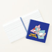 Pinky en Brain | Retro-tekenafbeeldingen Notitieboek (Binnen)
