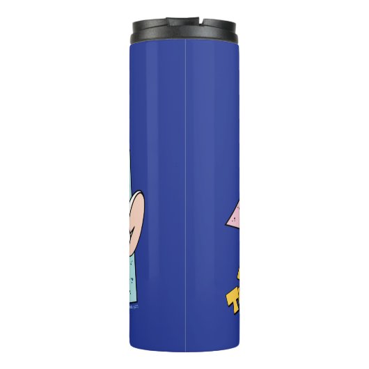 Pinky en Brain | Retro-tekenafbeeldingen Thermosbeker (Achterkant)