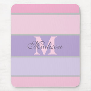 Pinky en paarse pastel iPhone / iPad case Muismat
