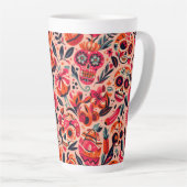 Pinky Mexican Art Mug Latte Mok (Rechterhoek)