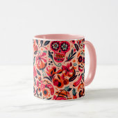 Pinky Mexican Art Mug Mok (Voorkant rechts)