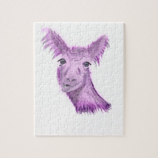 Pinky Posh Llama Legpuzzel (Verticaal)