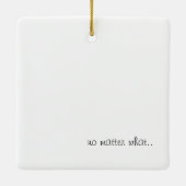 Pinky Promise Keramisch Ornament (Achterkant)