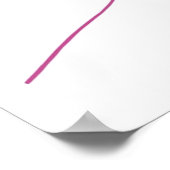 Pinky Promise met hart Poster (Hoek)