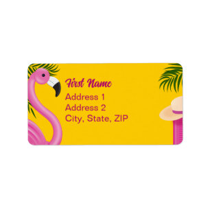 Pinky Validation Vakantie Adres Etiket