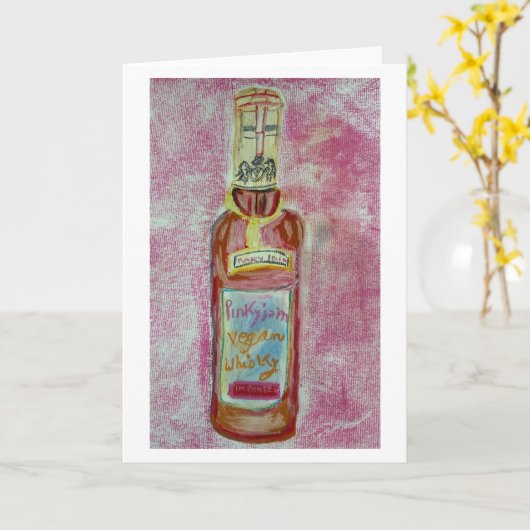 pinkyjain Whisky 🥃 Kaart (Gele Bloem)