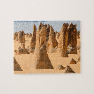 Pinnacels Nambung Desert Australië Legpuzzel