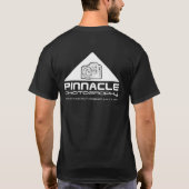pinnacle logo back - Gepersonaliseerd T-shirt (Achterkant)