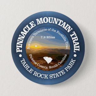 Pinnacle Mountain Trail (OBP) Ronde Button 7,6 Cm