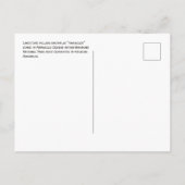 Pinnacles Desert Nambung NP, Western Australië Briefkaart (Achterkant)