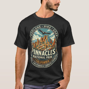 Pinnacles nationaal park californische condor en t-shirt