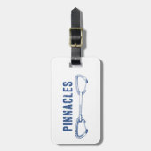 Pinnacles National Park Bagagelabel (Voorkant verticaal)