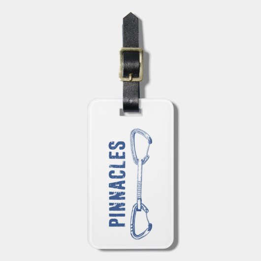 Pinnacles National Park Bagagelabel (Voorkant verticaal)