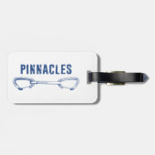 Pinnacles National Park Bagagelabel (Achterkant horizontaal)