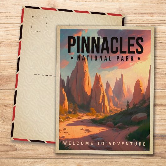 Pinnacles National Park California  Briefkaart