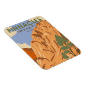 Pinnacles National Park California  Magneet (Rechterzijde)