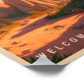 Pinnacles National Park California  Poster (Hoek)