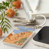 Pinnacles National Park California Sleutelhanger (Voorkant Rechts)