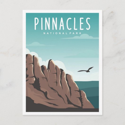 Pinnacles National Park California Travel Briefkaart (Voorkant)