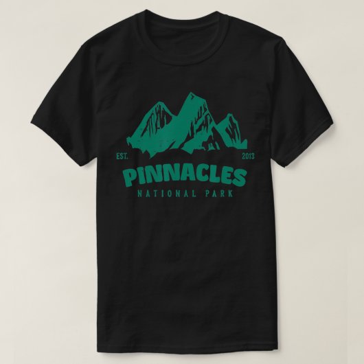 Pinnacles National Park California Visitor T-shirt (Design voorkant)