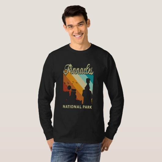 Pinnacles National Park Hiking  2 T-shirt (Voorkant volledig)