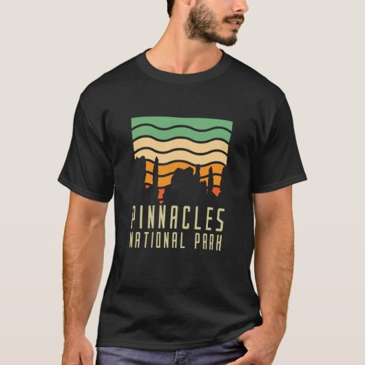Pinnacles National Park Hiking  4 T-shirt (Voorkant)