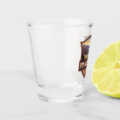 Pinnacles National Park Illustratie Reiskunst Shot Glas (Links)