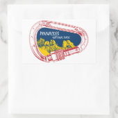 Pinnacles National Park Rechthoekige Sticker (Tas)