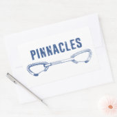 Pinnacles National Park Rechthoekige Sticker (Envelop)