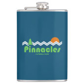 Pinnacles National Park Retro Heupfles (Voorkant)