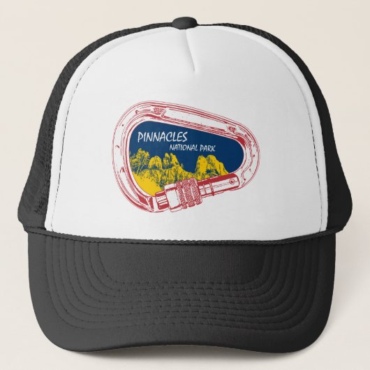 Pinnacles National Park Trucker Pet (Voorkant)