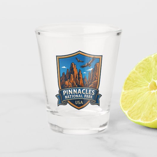 Pinnacles National Park VS Shot Glas (Voorkant)