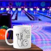 Pinned Down Fun Bowling Koffiemok