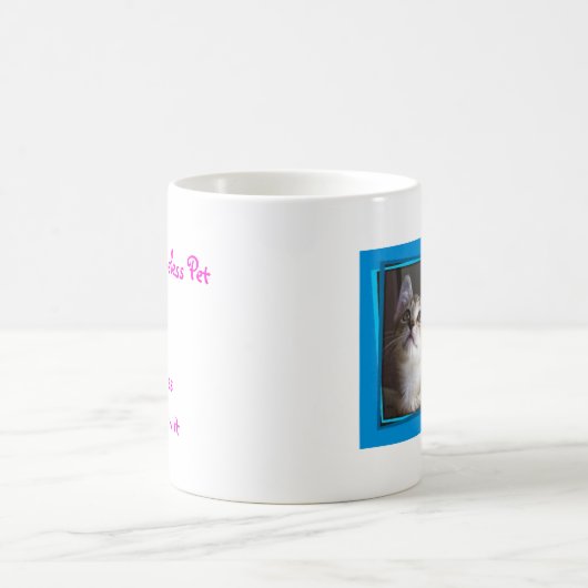 Pino adoptent une tasse d'animal familier (Centre)