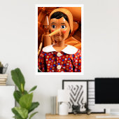 Pinocchio Collectible Poster (Thuiskantoor)