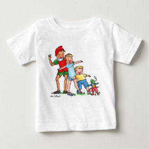Pinocchio en Friends - T-shirt met Baby