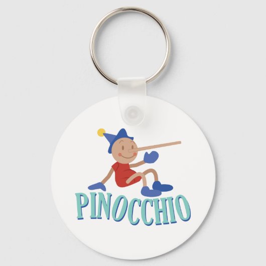 Pinocchio-Kind Sleutelhanger (Voorkant)