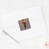 Pinocchio Vierkante Sticker (Envelop)