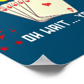 Pinochle Game Rules Cards Double Deck Points Poster (Hoek)