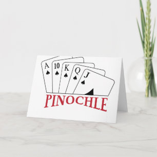 Pinochle-kaarten Kaart