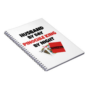 Pinochle King Husband Notitieboek